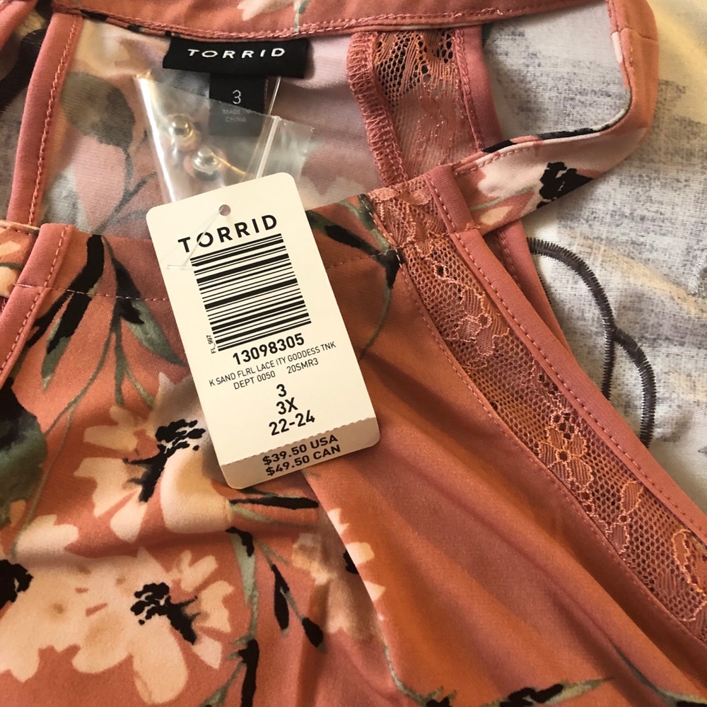 Torrid Goddess tank